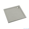 Schedpol Caspar New brodzik kwadratowy + syfon 80x80cm Cement Stone 3.2330/CT/ST